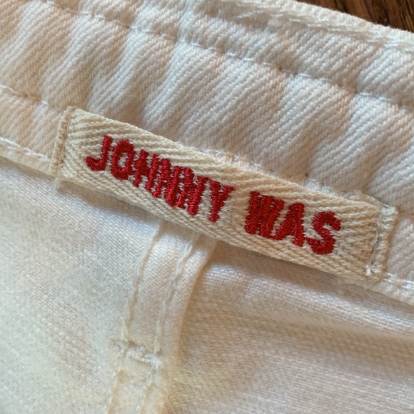 Johnny Was The Braided high rise relaxed fit easy through hip wide leg pants - Picture 11 of 15